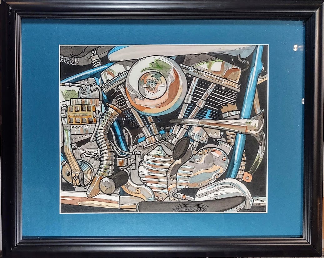 Panhead | Outta Sight Moto Art